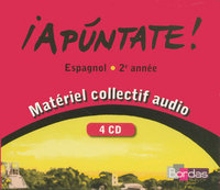 ¡ Apúntate ! 2ème année, CD audio classe