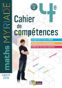 Myriade, Cahier de compétences, Mathématiques 4e, Cahier d'activités