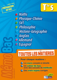 TOUTES LES MATIERES TERMINALES S