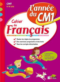 L'année du CM1 - Cahier de Français