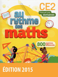 Au rythme des maths CE2, Livre de l'élève CE2, Livre du maître du fichier + CD-Rom