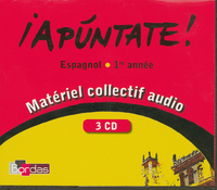 ¡ Apúntate ! 1ère année, CD audio classe