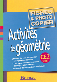 ACTIVITE GEOMETRIE CE2 CYCLE 3 2005 FICHES A PHOTOCOPIER