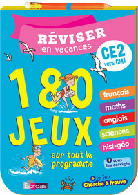 Réviser en vacances CE2 vers CM1 - 180 jeux sur tout le programme