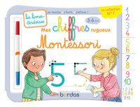 Les livres-ardoises - Mes chiffres rugueux Montessori