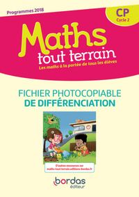 Maths tout terrain CP, Fichier de différenciation