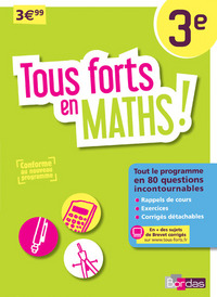 Tous forts en maths ! 3e