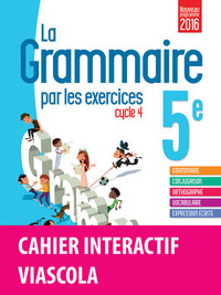 La grammaire par les exercices 5e, Cahier d'activités bimédia (cahier + licence numérique) 