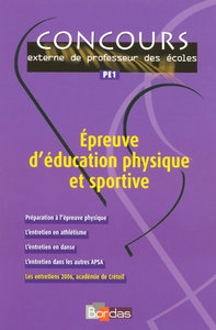 CONCOURS EPREUVE EPS