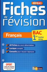 DéfiBac - Fiches de révision - Français 1ère toutes séries