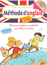 METHODE D'ANGLAIS CE1 CE2 A PARTIR DE 7 ANS + CD AUDIO