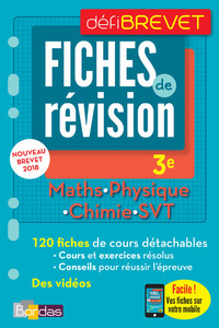 DéfiBrevet Fiches de révision Maths Physique Chimie SVT 3e