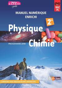 Physique - Chimie - ESPACE 2de, DVD-rom - Manuel vidéoprojetable non-adoptant papier