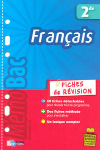 MEMOBAC FICH REVIS FRANCAIS 2E