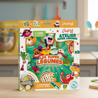Coffret Kids : Les Super Légumes et le couteau Chefclub Kids