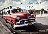 LES COULEURS DE CUBA (CALENDRIER MURAL 2022 DIN A4 HORIZONTAL) - CALENDRIER MURAL DE 14 PAGES SUR CU