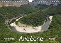 ARDECHE - RANDONNEE & KAYAK (CALENDRIER MURAL 2022 DIN A4 HORIZONTAL) - CEVENNE ARDECHOISE (CALENDRI
