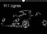 911 LIGNES (CALENDRIER MURAL 2022 DIN A4 HORIZONTAL) - LES BELLES LIGNES D'UNE VOITURE DE SPORT ALLE