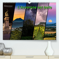 L'AUVERGNE EST BELLE (PREMIUM, HOCHWERTIGER DIN A2 WANDKALENDER 2022, KUNSTDRUCK IN HOCHGLANZ) - VOY