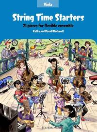 KATHY BLACKWELL_DAVID BLACKWELL  : STRING TIME STARTERS VIOLA BOOK - RECUEIL - VIOLA