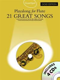 GUEST SPOT: PLAYALONG FOR FLUTE - GOLD EDITION +CD