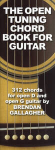 BRENDAN GALLAGHER: THE OPEN TUNING CHORD BOOK FOR GUITAR