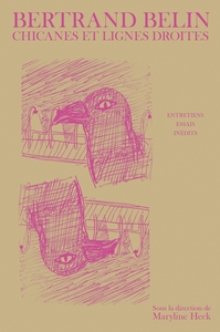 BERTRAND BELIN. CHICANES ET LIGNES DROITES