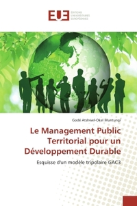 Le Management Public Territorial pour un Developpement Durable