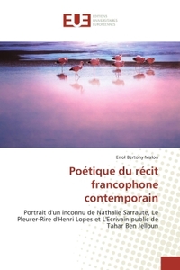 Poetique du recit francophone contemporain