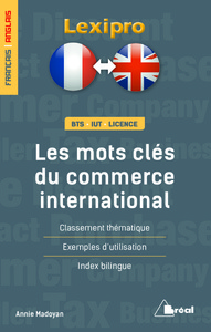 Les mots clés du commerce international (français/anglais)