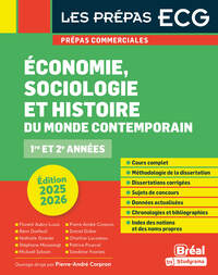 Économie, sociologie, histoire du monde contemporain 2025-2026