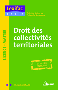 Droit des collectivités territoriales