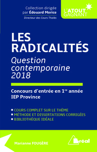 Les radicalités, question contemporaine 2018