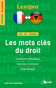 Les mots clés du droit (français/allemand)