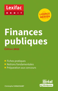 FINANCES PUBLIQUES - EDITION 2022