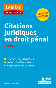 Citations juridiques en droit pénal