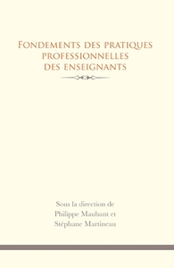 Fondements des pratiques professionnelles des enseignants