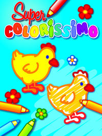 2-3 ans super colorissimo poule
