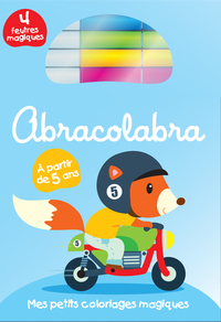 5+ la moto abracolabra bleu