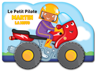 Le petit pilote Martin la moto