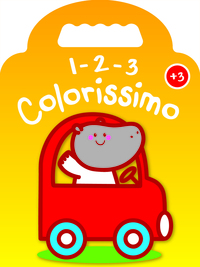Hippopotame 1 2 3 colorissimo +3 ans
