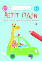 4+ colorier compter jusqu'à 10 reconnaitre les formes - petit malin