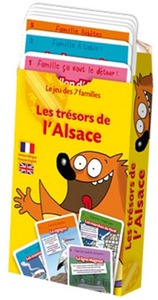 LES TRESORS DE L'ALSACE LE JEU DE 7 FAMILLES