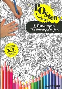 L'AUVERGNE POSTER COLORIAGE