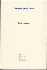 QUELQUES PETITS RIENS