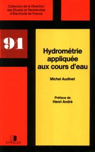 HYDROMETRIE APPLIQUEE AUX COURS D'EAU