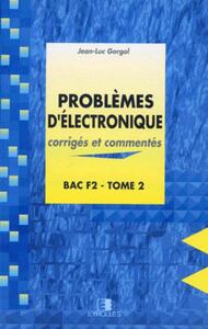 PROBLEME D ELECTRON BAC F2