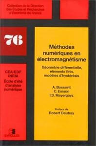 Méthodes numériques en électromagnétisme