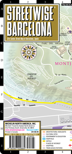 STREETWISE BARCELONA MAP