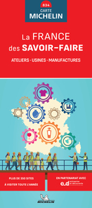 Carte Nationale La FRANCE des SAVOIR-FAIRE